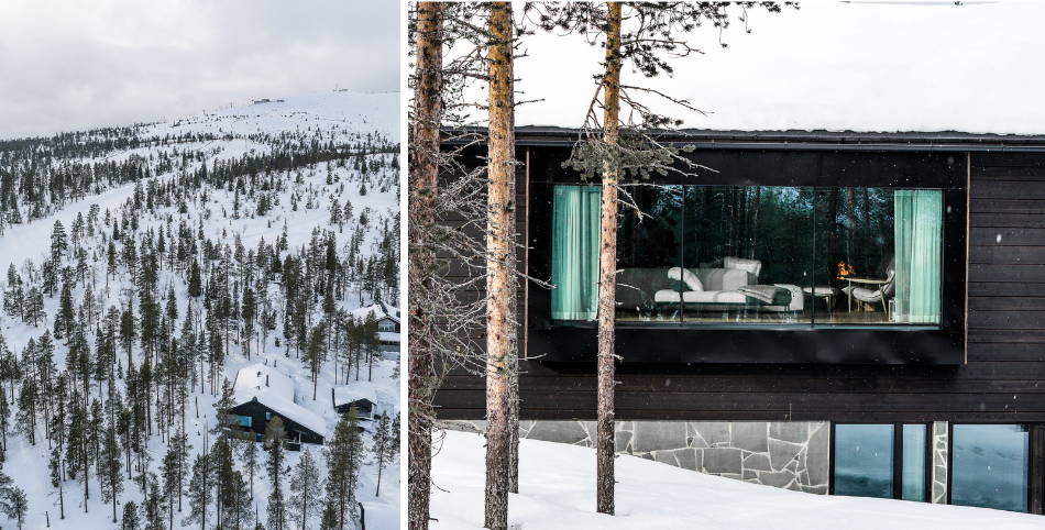 Lapland Lumina Chalet exterior
